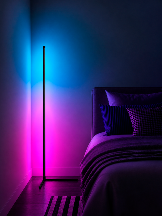 Огонек OG-LDP11 Светодиодный угловой светильник RGB (102см,USB)